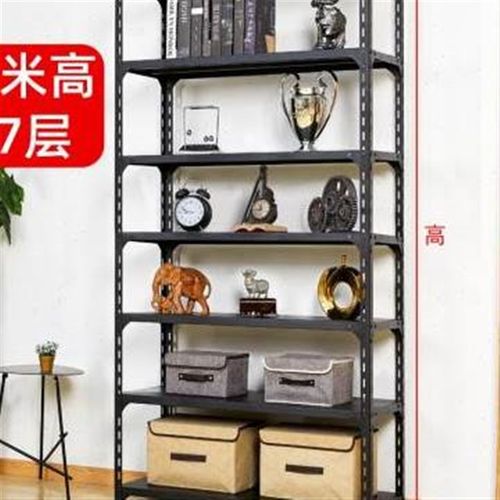 新款角钢货架置物架超市仓库家y八双架子储物多层用层七层自由组