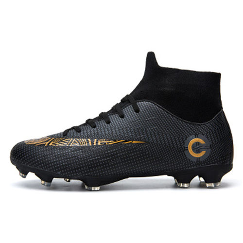 好货Hot Sale Mens Soccer Cleats High Ankle Football Shoes Lo