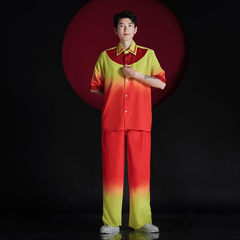 好货开场舞演出服男女套装古典舞中国风快板合唱团歌伴舞现代舞蹈