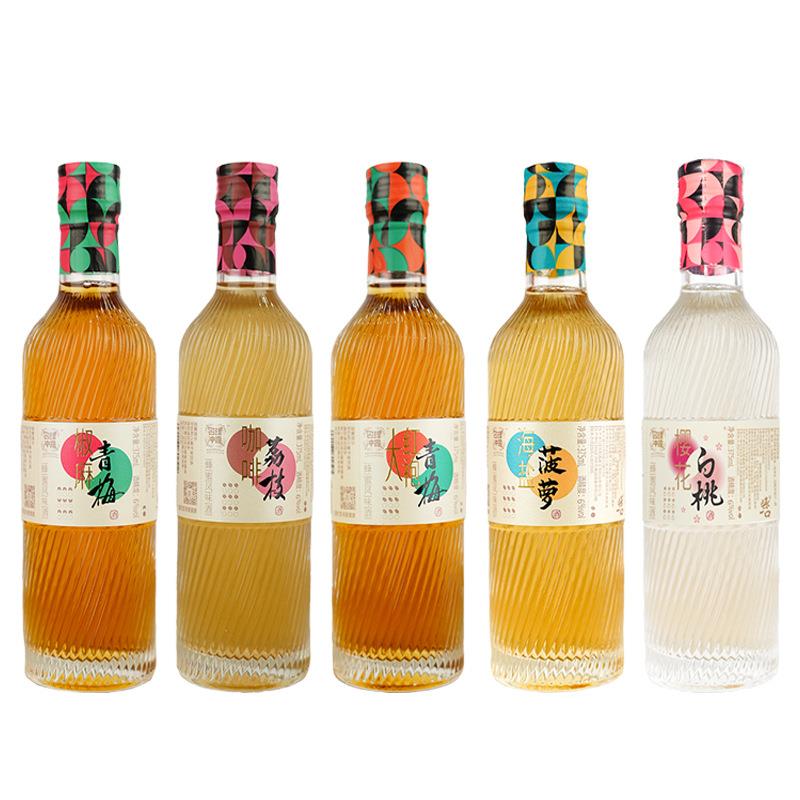 蜂蜜酒度酒微醺果酒味香槟小花样果原味芭乐果小聚百香果低酒