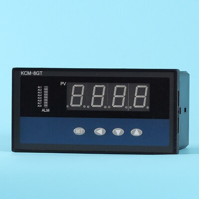 高精度多路温控表KCM-8GT6PT一路输入6路输出可配RS485MODBUS-RTU