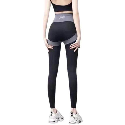 夏季s型无缝无卷腹塑形九分瑜伽紧身裤