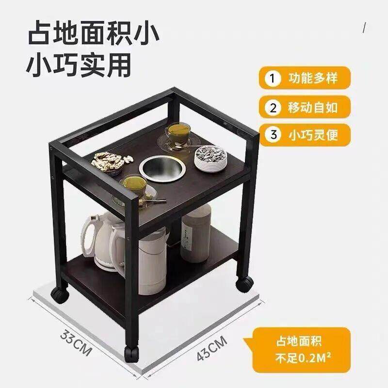麻将茶几茶水架可移动小边几棋牌室打牌专用茶水置物架茶楼茶水桌