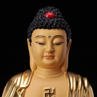 快速发货铜雕释迦牟尼佛像阿弥陀佛药师佛如来Q三宝佛日光月光菩