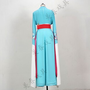 快速发货新款高档天仙配女花旦绣花越剧戏服黄梅戏W古装琼剧歌仔