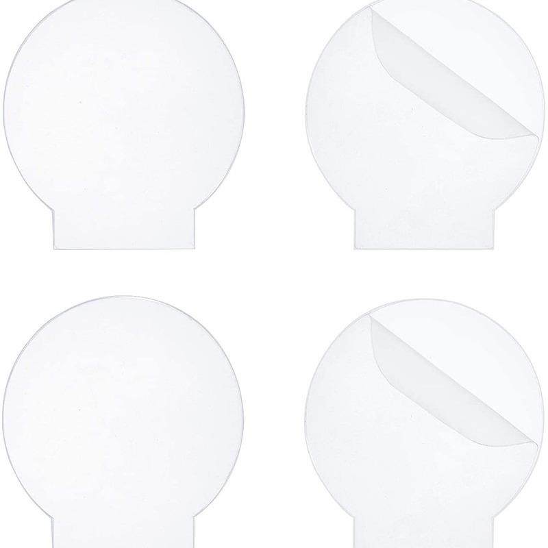 2mm透明圆形灯板亚马逊DIY展示适用于LED灯空白亚克力板 热卖灯箱