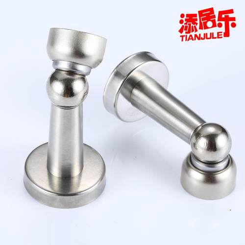 厂家 不锈钢强磁门吸 家居静音防撞墙吸地吸门碰门顶五金配件