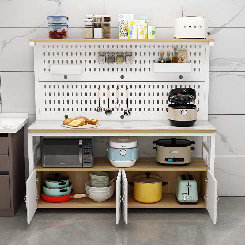 厨房切菜桌落地操作台多功能餐边柜洞洞板置物架备餐台储物收纳柜,厨房/烹饪用具,厨房置物架/置物柜/角架,淘宝优惠券,粉丝福利购,淘宝优惠卷
