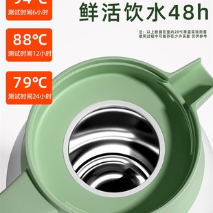 暖水壶家用保温壶大容量热水瓶玻璃内胆 保温热水壶保温瓶2023新款