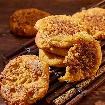 陕西汉中核桃馍20个顺丰现做现发核桃饼郭家核桃饼略阳核桃酥宁强