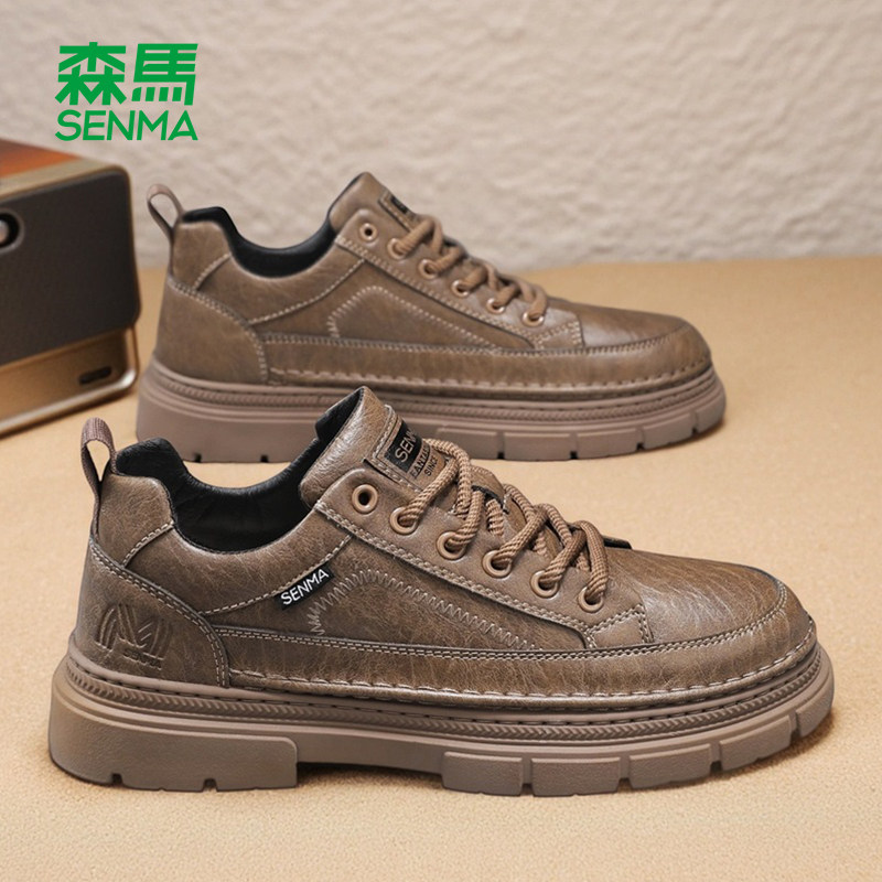 森马男鞋冬季2025新款休闲板鞋