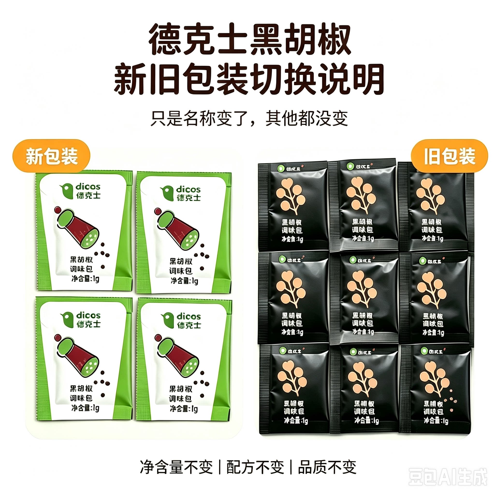 德克士黑胡椒粉辣椒粉 劲爆麻辣调味包糖醋酱甜酸酱  专用调味包图片