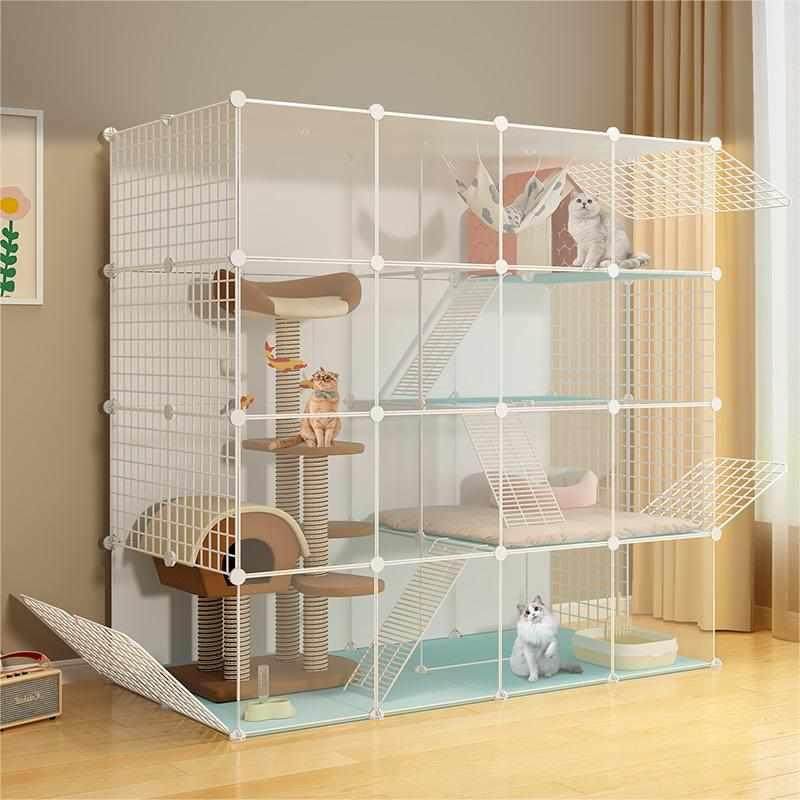 猫城堡猫笼子家用室内超大自由空间一体猫别墅猫屋舍猫窝幼猫空笼,宠物/宠物食品及用品,猫笼子/猫别墅,淘宝优惠券,粉丝福利购,淘宝优惠卷