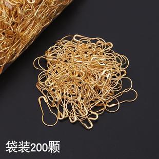 质优古铜色葫芦别针梨形针吊牌别针小别针扣关针安全别针1000枚装