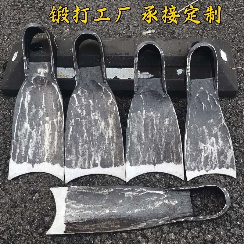 锰钢锻打锄头挖笋专用锄加厚家用种菜锄户外薅地松土农用工具撅头
