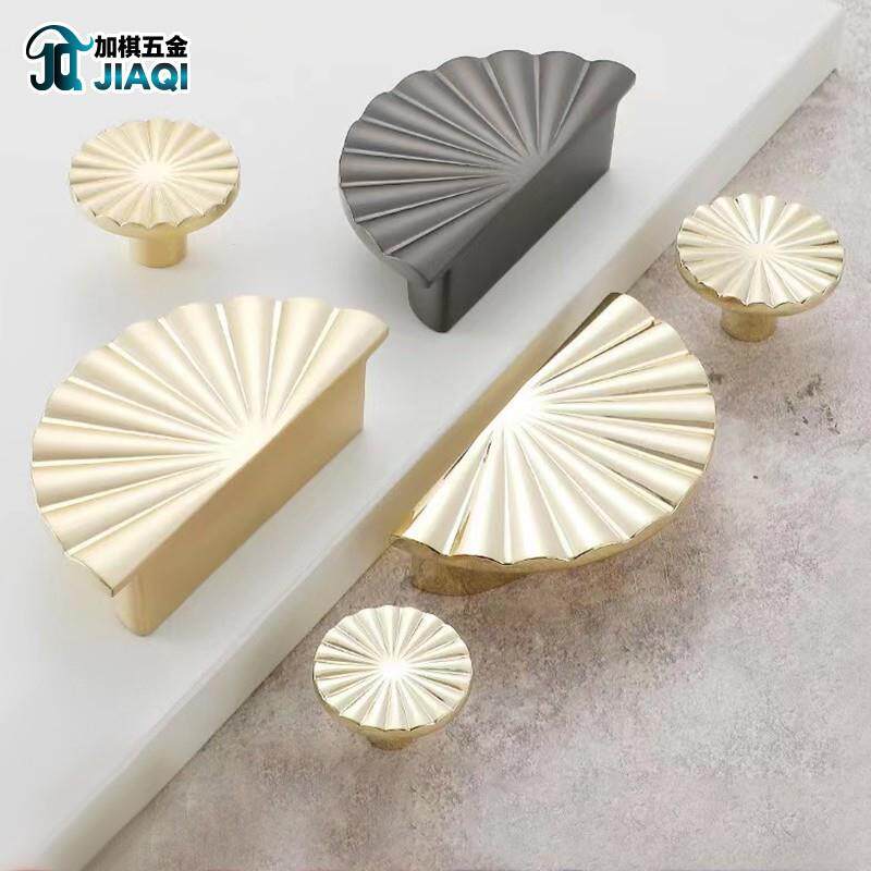 现代简约锌合金半圆拉手衣柜橱柜抽屉柜抽屉柜创意小拉手