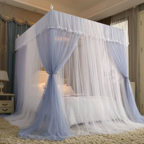 2025新款双层纱宫廷落地