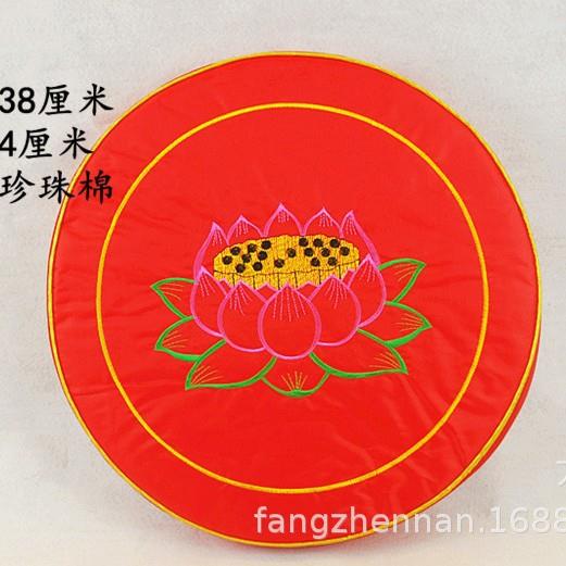 小号38公分 珍珠棉莲花拜垫 跪垫禅修垫 居家佛堂用品