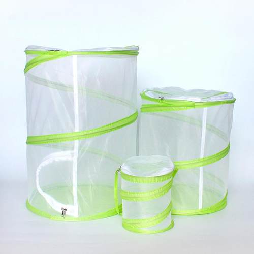 厂家直供儿童户外捕蝶笼可折叠便携大中小网笼网兜昆虫观察