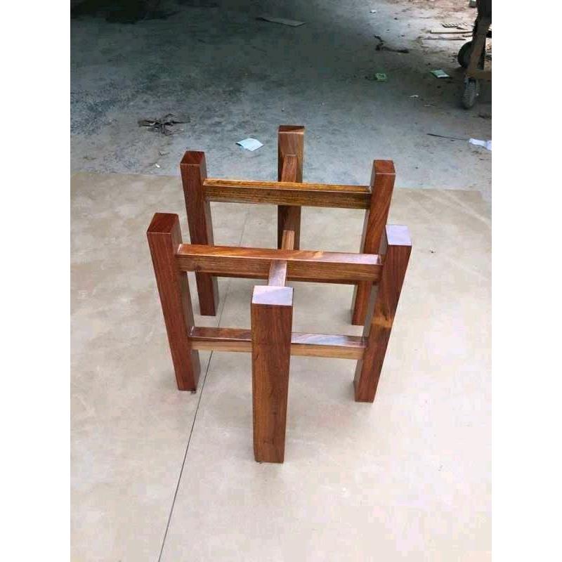 各类实木桌腿桌脚大板支架脚架实木桌子腿工字架茶桌支架脚定制