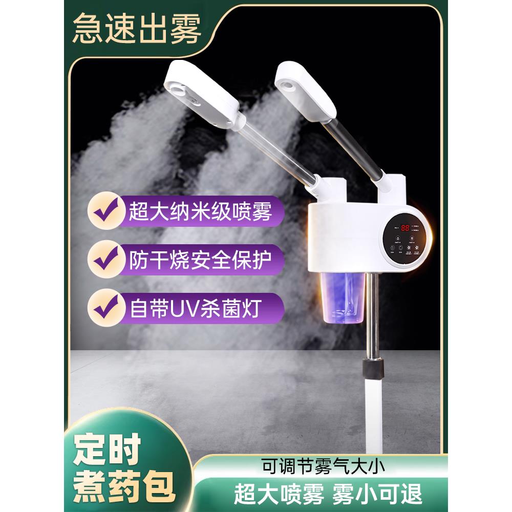 冷热双喷雾机美容院专用水疗家用蒸脸器打开毛孔面部补水仪美容仪