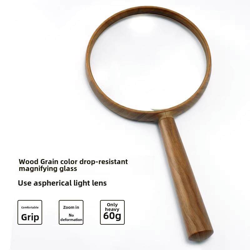 德国防摔20倍非球面放大镜手持式高清高倍 儿童幼儿园学生户外老