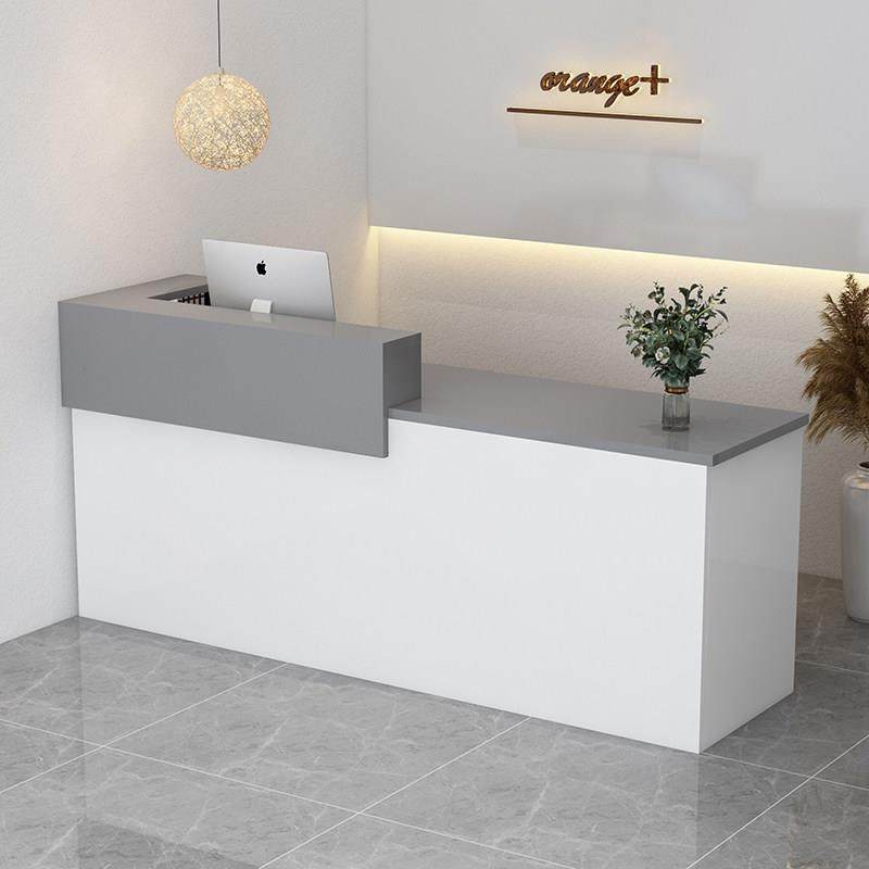 服装店高低前台接待台现代简约美容院吧台收银台咖啡店小型柜台桌,商业/办公家具,收银台,淘宝优惠券,粉丝福利购,淘宝优惠卷