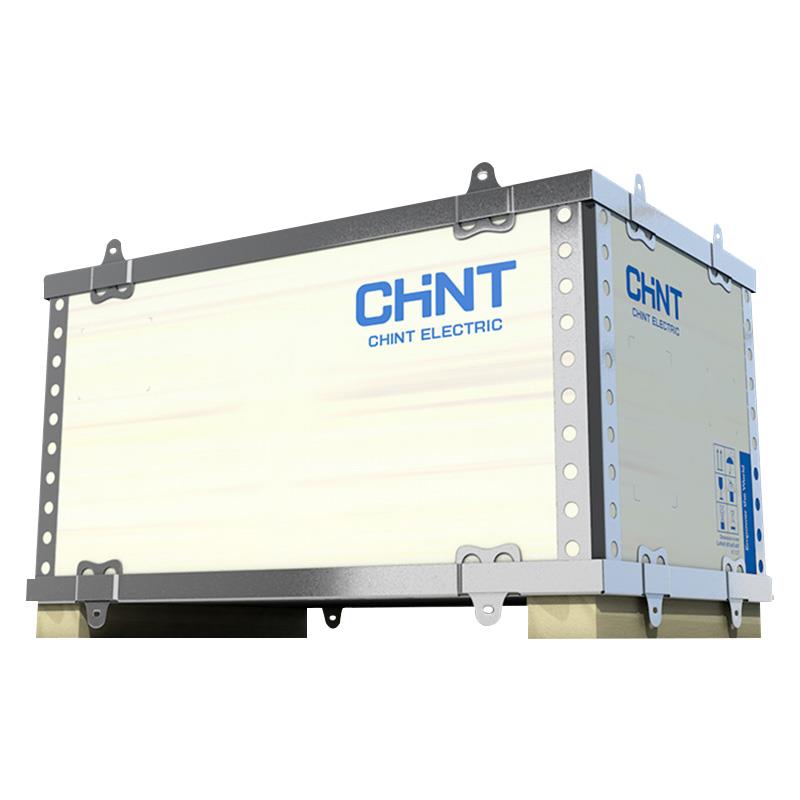 定制出口免熏蒸钢带包边卡扣组装物流打包设备运输可拆卸包装木箱