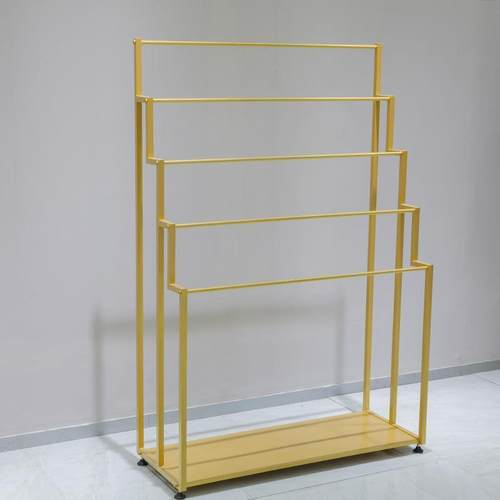 围巾展示架丝巾架子 服装店裤子中岛展示架 布料浴巾披肩陈列架子