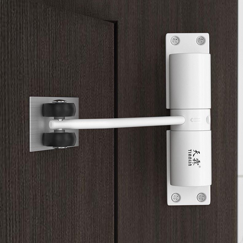 玻璃阻尼家用闭门器推拉缓冲自动房门关门专用闲避闭合器神器拉簧