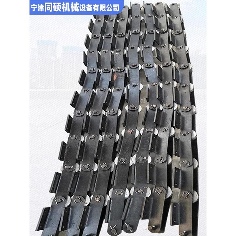 大节距链条工业单双排重型滚子链08B4分刮板机传动链弯板异型链条