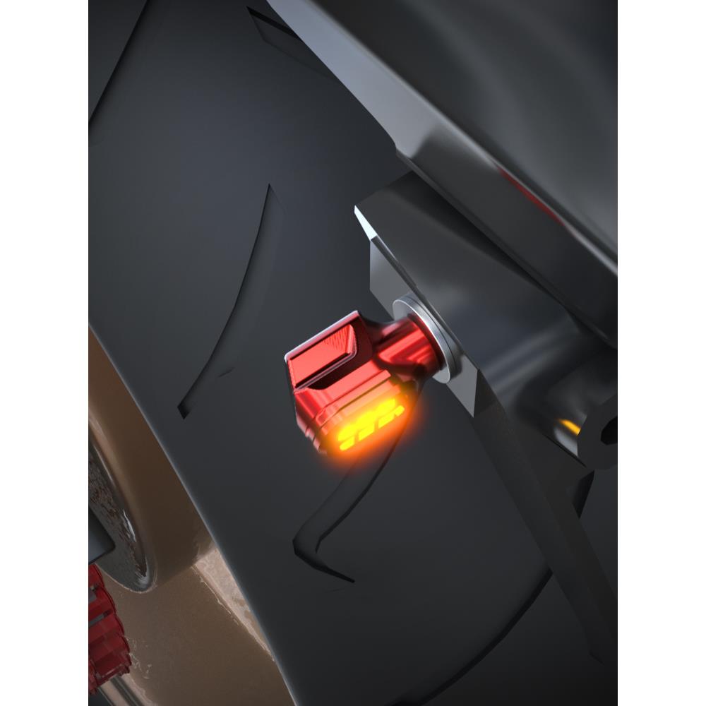 电动汽车迷你Led转向灯改装配件12V通用高亮度转向灯摩托车前后方