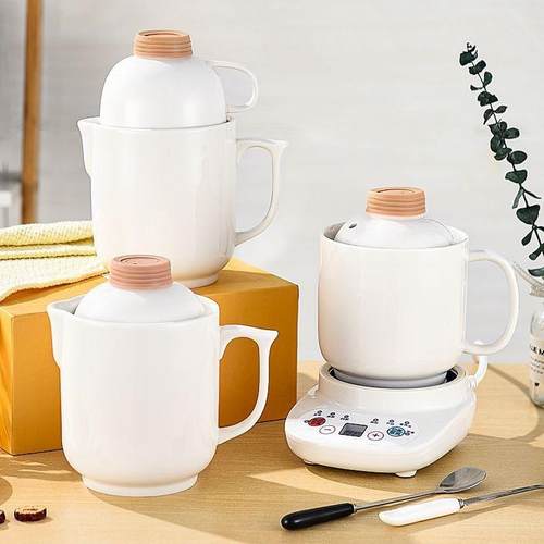 养生杯电热杯电煮杯多功能加热杯子水杯宿舍小型办公室电炖杯配件