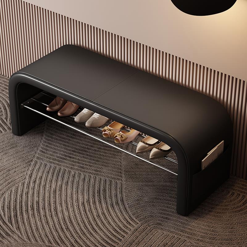 换鞋凳家用门口鞋柜坐凳一体入户穿鞋凳轻奢高级感卧室长条床尾凳