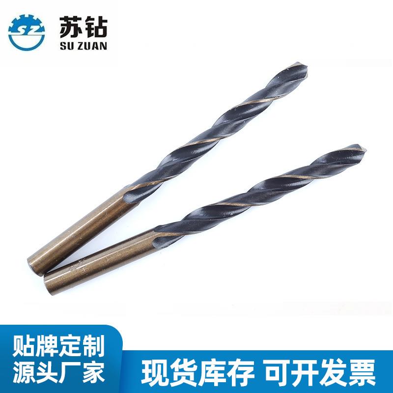 苏钻不锈钢专用钻头高速钢M2直柄麻花钻头6542轧制麻花钻头