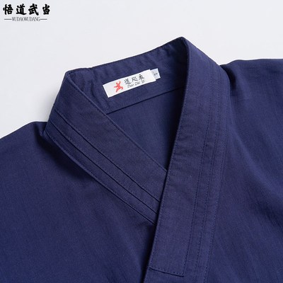 速发武当春夏道袍男款道士服装改良道衣薄款道服禅修居士长袍太极