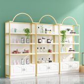 速发化妆品展示柜美功店院产品多甲能展柜货柜子母婴店货示展架架