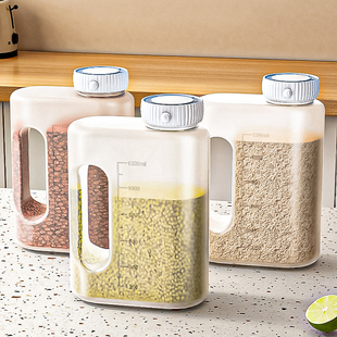 猫粮储存桶狗粮桶密封防潮防虫杂粮罐食品级五谷杂粮收纳盒大容量