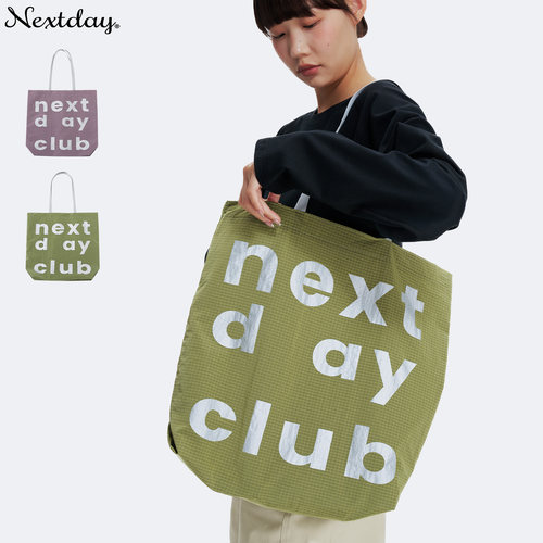 nextday尼龙字母帆布包