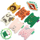 RUOYUSTUDIO若愚工坊原创设计便携杂物整理收纳包手拿包拉链袋