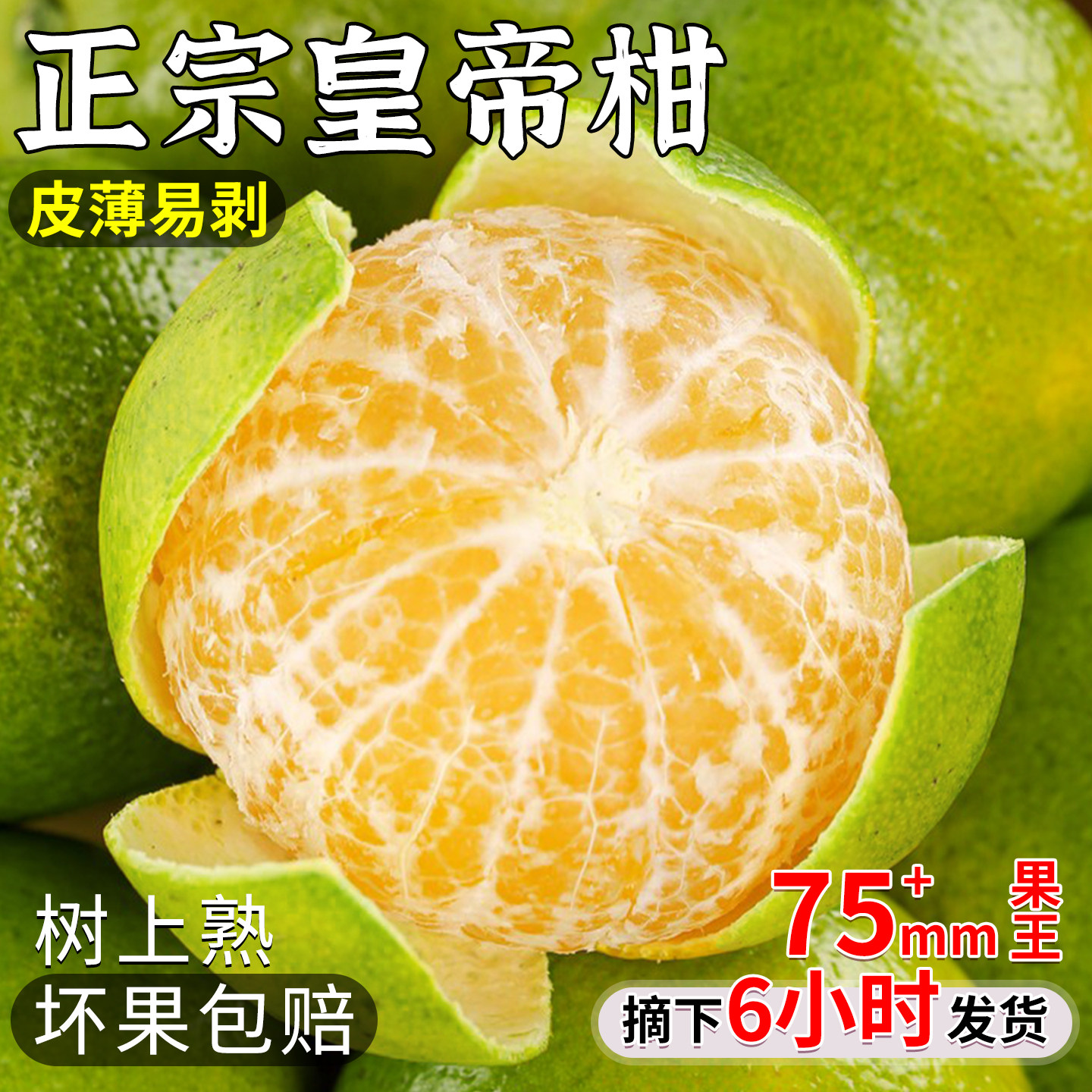 正宗皇帝柑9斤大果橘子新鲜水果当季现摘蜜桔子贡柑甜橘整箱包邮