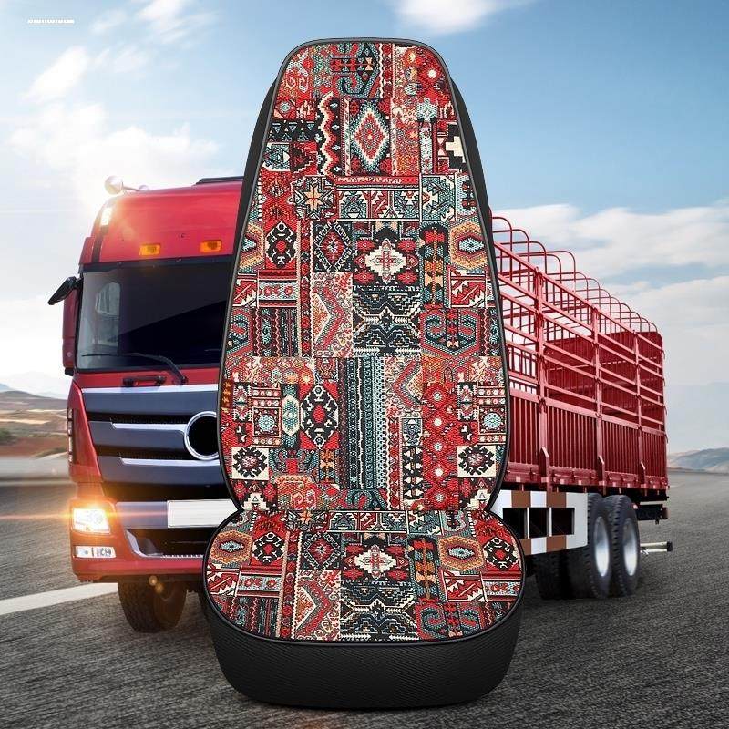 一汽解放J6P领航版座套解放J5P/J5M/J6M/J7四季通用大货车坐垫套