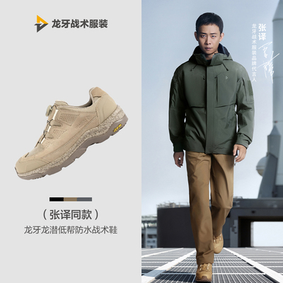 龙牙龙潜低帮防水战术鞋