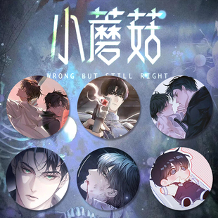 同马口铁谷子洲小徽章自制吧唧小说原耽蘑菇沨人安折陆周边十四一