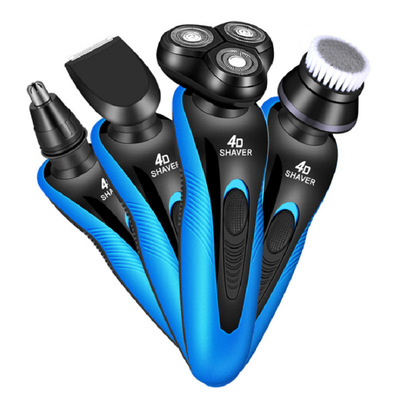 9166电动剃须刀多功能三合一充电刮胡刀全身水洗4D剃须刀