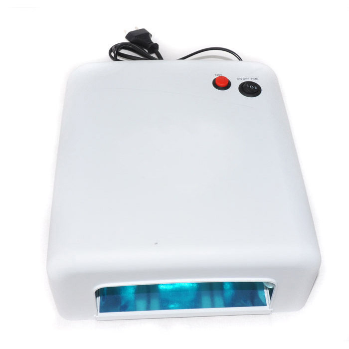 美甲机器  818光疗灯 UV灯 120S定时 36W 白色 粉色 美甲光疗机