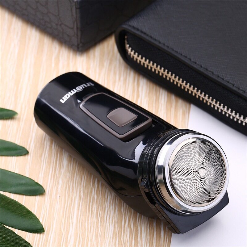 Trueman/真汉子剃须刀RSCX-8008单刀头旋转式电动刮胡刀