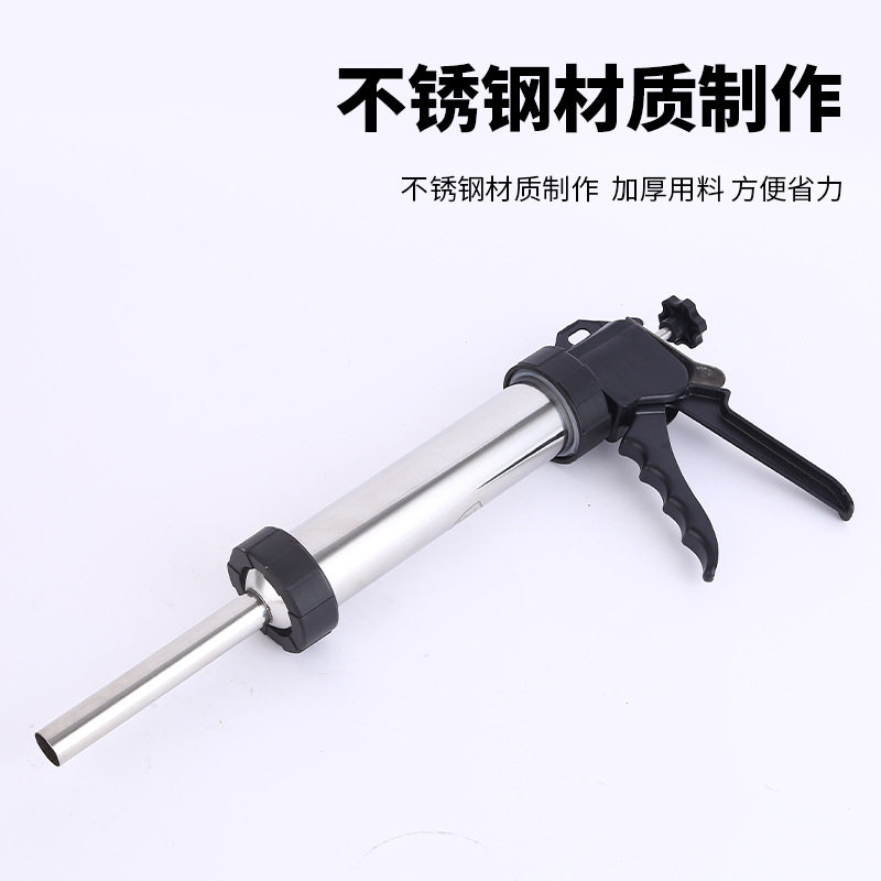 灌肠机不锈钢灌肠管香肠灌肠器肉泥肉干肉条罐装工具腊肠器绞肉机