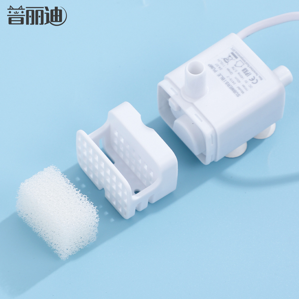 智能宠物猫咪自动电动饮水机不锈钢活水喝水器滤芯过滤棉喂食器