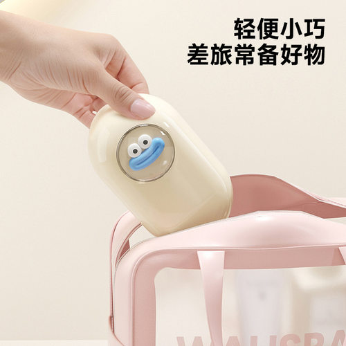 可拆卸带盖带刷子双层沥水收纳盒旅行式卡通创意肥皂盒